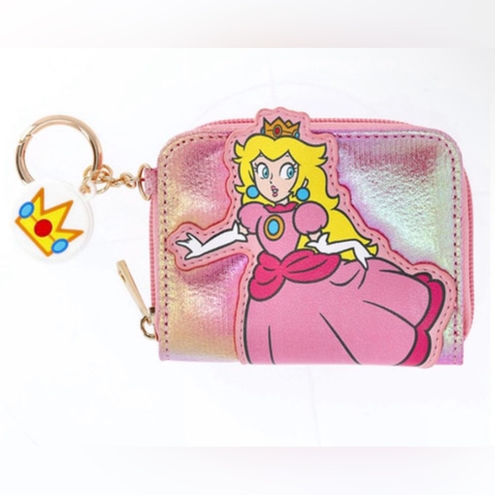 SOLD NWT Nintendo Princess Peach wallet